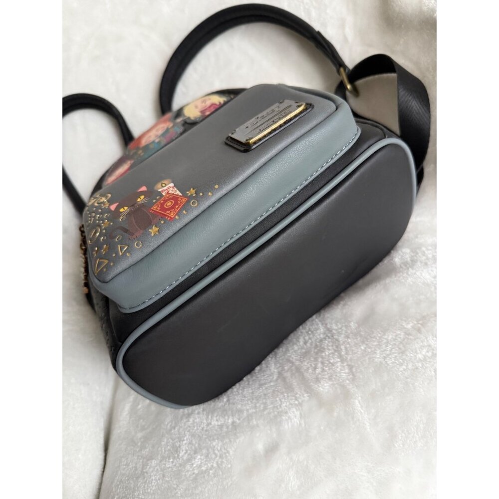 Disney Loungefly Hocus Pocus Mini Backpack Chibi Sanderson Sisters Binx black fa - Picture 4 of 12